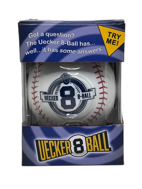 Bob Uecker Magic 8 Eight Ball MLB Milwaukee Brewers Miller Park SGA 2017