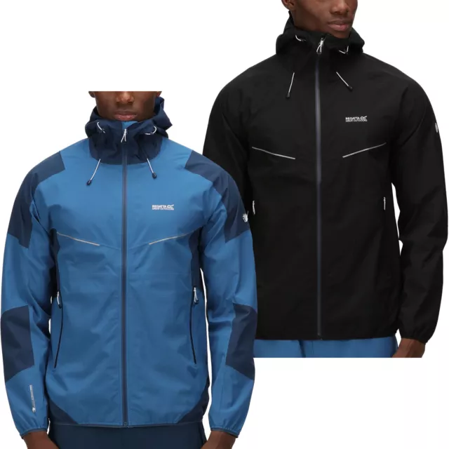 Regatta Mens Imber VII Waterproof Lightweight Full Zip Jacket Coat