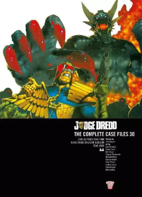 Judge Dredd: The Complete Case Files 30 by John Wagner Paperback Book