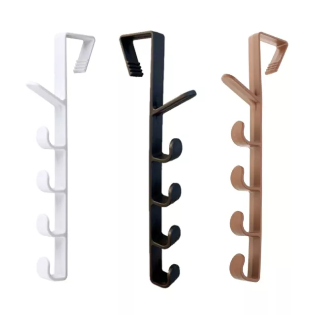 Over The Door Hook Plastics Heavy Duty Over Door Hanger Holder for Coat Robe