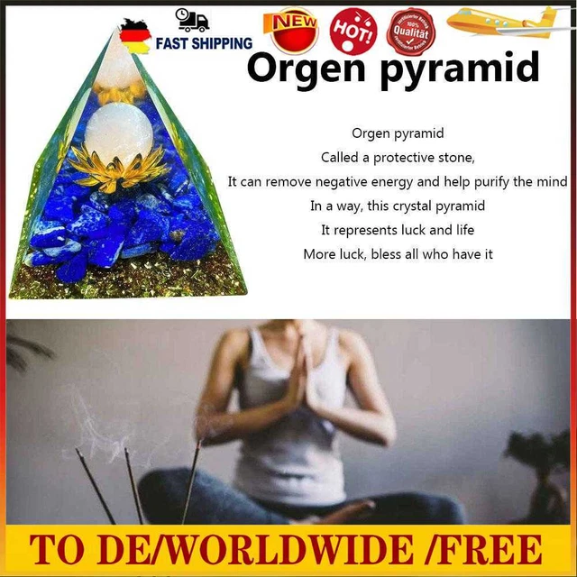 Fuaensm Orgon Pyramide Pyramide Kristall Gesundheit Energie Reiki Pyramide NatÃ¼