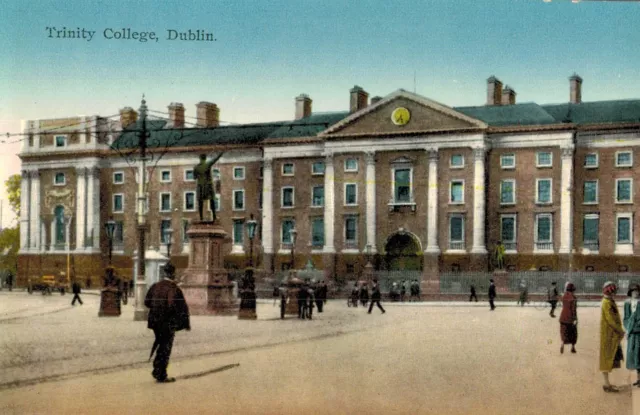 Dublin,Ireland,Trinity College,c.1909