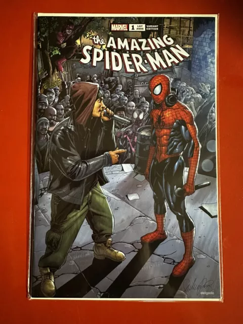 Marvel Comics THE AMAZING SPIDER-MAN EMINEM #1 2022 VARIANT Comic Book *IN HAND