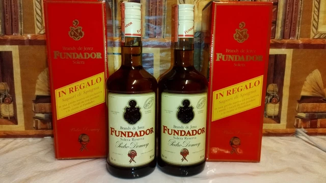1x Brandy Solera Reserva Fundador Pedro Domecq 70cl 38.5% Imp. Spirit Con Box