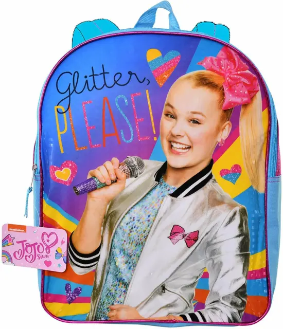 JoJo Siwa Glitter Please! 38cm Licensed Backpack