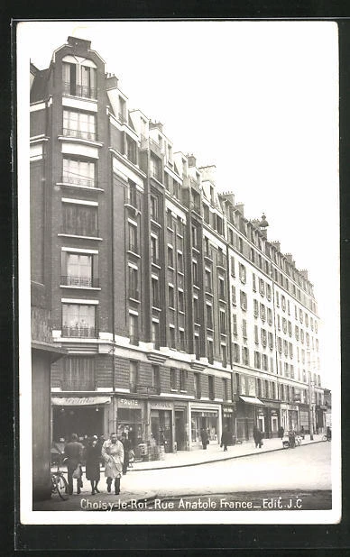 CPA Choisy-le-Roi, Rue Anatole France