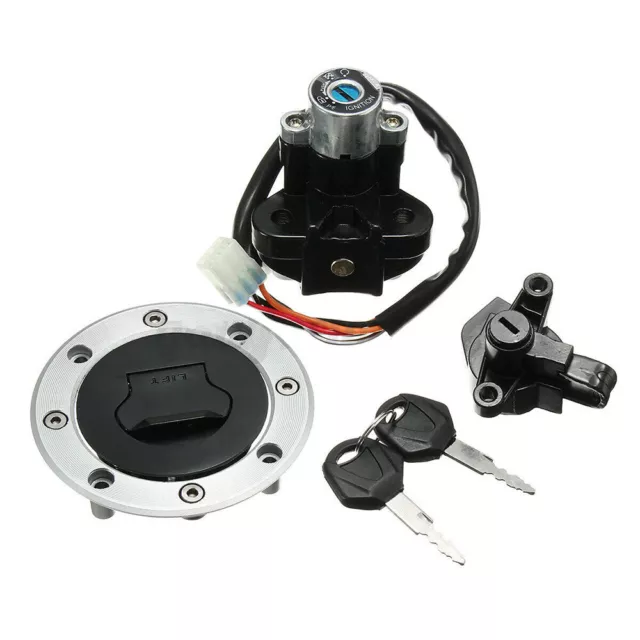 Ignition Switch Lock+Fuel Gas Cap 2 Keys Set For Suzuki GSF600 GSF1200 Bandit UK