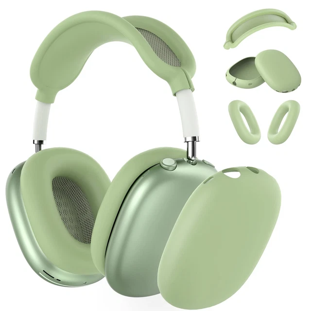 Protective Silicone Case Cover for AirPods Max Easy Installation Sweatproof
