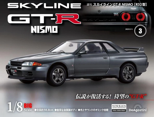 Collection DeAGOSTINI Nissan Skyline GT-R NISMO R32 - Échelle 1/8 - Volumes 1 à 36 - Japon