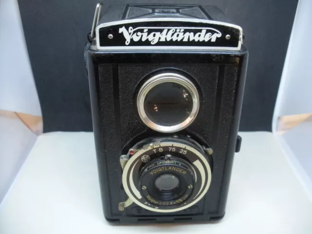 Voigtländer Brilliant    Voigtar 1:7,7 F=7,5  Rollfilm 6 x 6 ( Boxkamera) 2