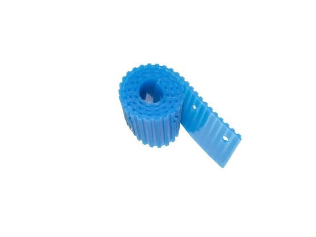 Squeege Rubber Nilfisk-Advance BA340,CA340,CA340ET - Polyurethane Blue Fluted
