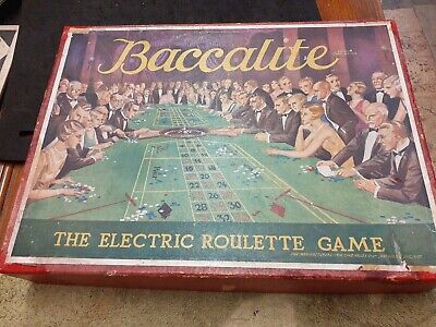 Chad Valley Vintage Chad Valley Baccalite The Electric Roulette Game 
