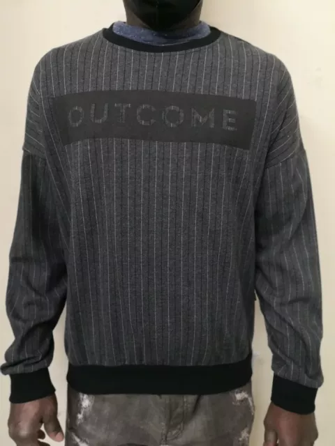felpa paricollo maglione GIANNI LUPO con stampa fantasia 100% originale da uomo