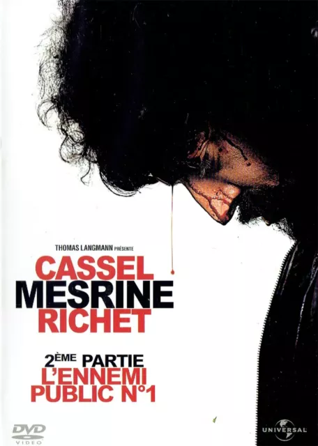 DVD - L'ENNEMI PUBLIC N°1 - Vincent Cassel