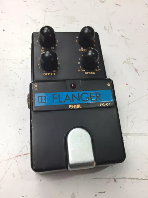 [Used] Pearl FG-01 Flanger pedal - WORKING
