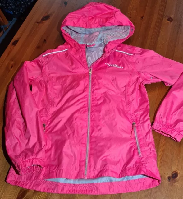 Mädchen Regenjacke Rosa Pink Gr. 146 152 wenig getragen