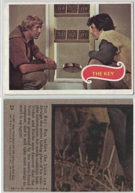 1975 Topps Planet of the Apes #23 - The Key - Non-Sports Trading Card