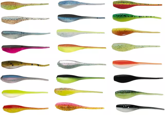 BOBBY GARLAND BABY Shad 2 inch Soft Plastic 18 pack - Crappie