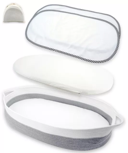 Baby Changing Basket Moses Basket for Babies Diaper Baby Changing Station Baby Changing Basket Moses Basket for Babies Diaper Baby Changing Station