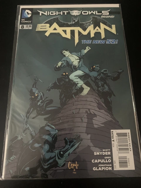 Batman #8 New 52 Scott Snyder Greg Capullo Court of Owls (DC Comics 2012) SPEC