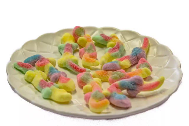 SOUR LIZARDS LOLLIES - 1.3KG -  Trolli Sour Sweets & Treats