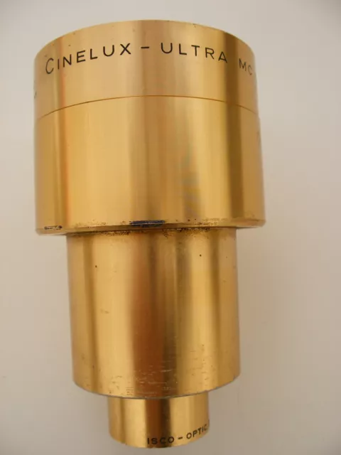 ISCO - OPTIC f2/60mm - 2.36 in CINELUX - ULTRA CINEMA PROJECTION LENS