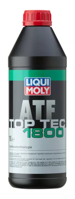 LIQUI MOLY ATF Top Tec 1800 10L MAHLE Filtre à huile de transmission pour 2