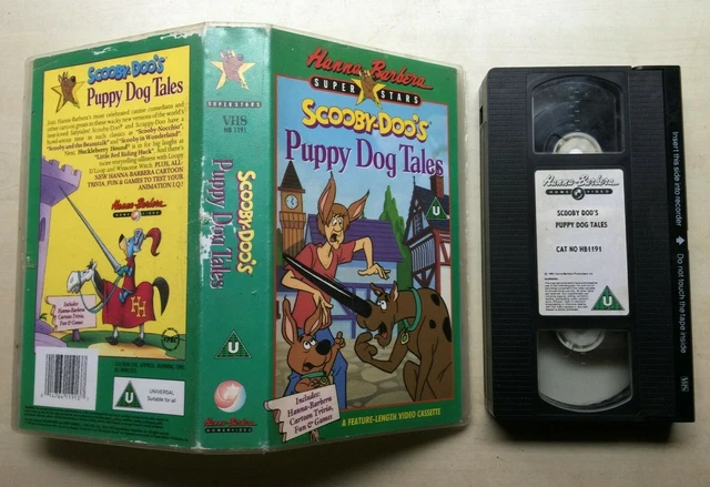 scooby-doo-s-puppy-dog-tales-hanna-barbera-super-stars-vhs-video