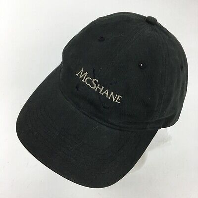 Mcshane Golf Black Ball Hat Adjustable Baseball