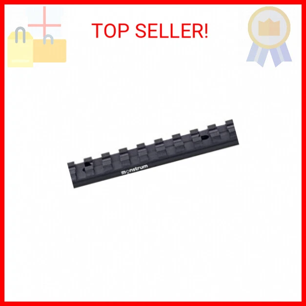 MONSTRUM RUGER 10/22 Picatinny Rail Mount for Scopes and Optics 17.11