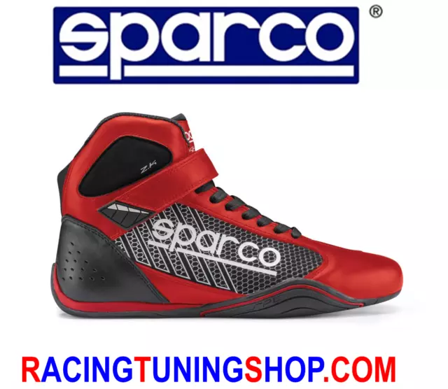 Scarpe Kart Sparco Omega Karting Shoe Schuhe Red Taglia 40 Karting Shoes