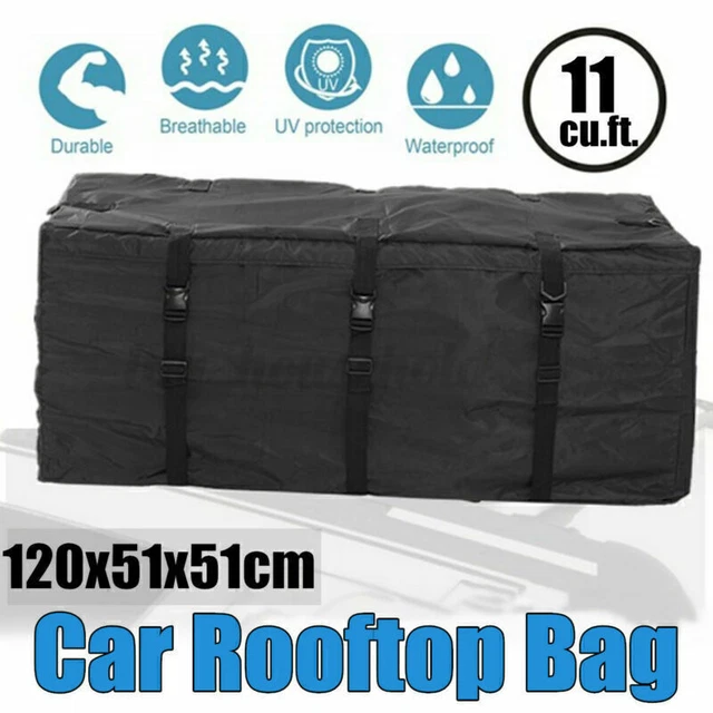 Auto-Dachgepäckträgertasche, 21 Kubikfuß, Wasserdicht & Robust – Für Alle Fahrzeuge Mit/ohne Dachträger