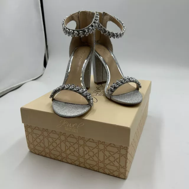 Jewel badgley mischka hotsell averie evening wedge sandals
