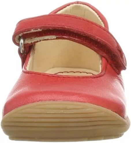 Pololo Granada Berry Mädchen Ballerinas Halbschuhe, Rot (Berry), EUR 19 2