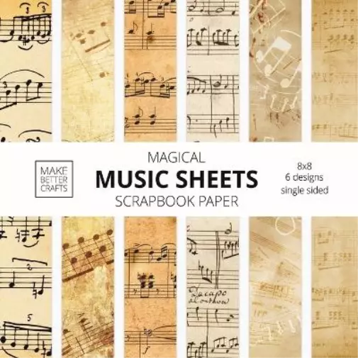 Music Sheets Scrapbook Paper (Poche)