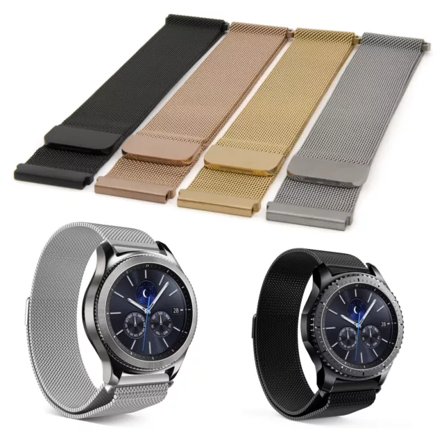 Milanaise Armband für Samsung Gear S3 Classic / Frontier Milanese Magnetisch