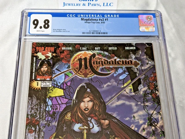 Magdalena #v2 #1 CGC 9.8 ❄️Snow WHITE Pages❄️ 2003 Image/Top Cow Comics 2