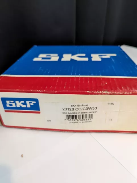 SKF 23126 CC/C3W33 Spherical Roller Bearing