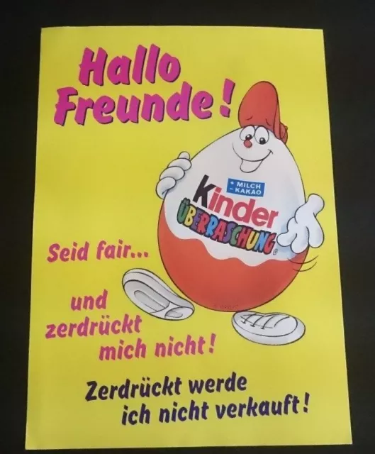 Original Palettenanhänger "Hallo Freunde" Hochformat 2003 Sonstige Deutschland