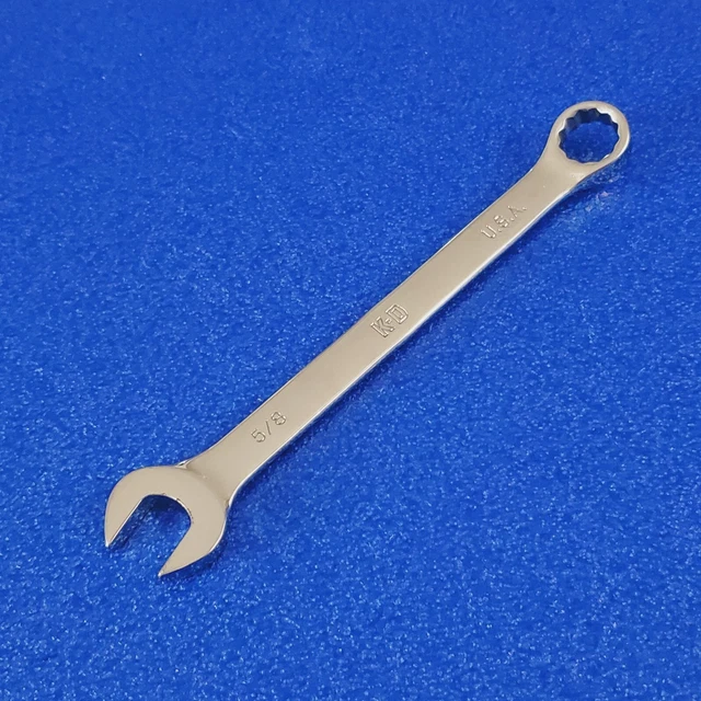 MADE IN USA 5/8 COMBINATION 12pt WRENCH 63320 CLASSIC KD BRAND SAE HAND TOOL LOT