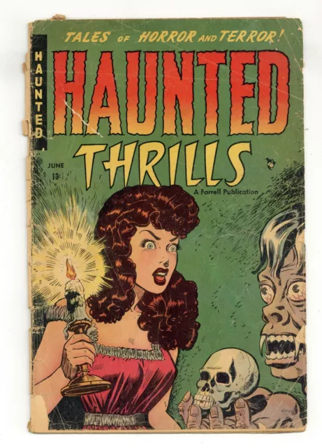Haunted Thrills #1 PR 0.5 1952