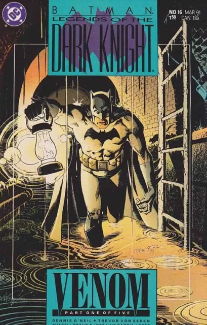 Batman: Legends of The Dark Knight #16 (1991) Introduction of Venom
