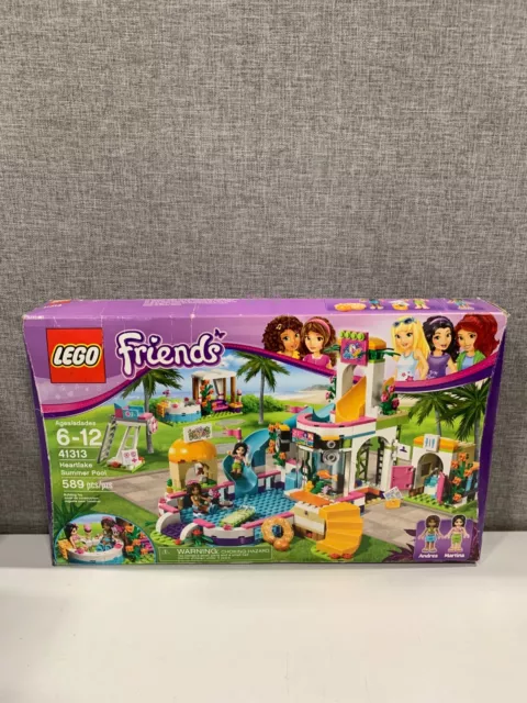 Lego friends heartlake sales summer pool 41313