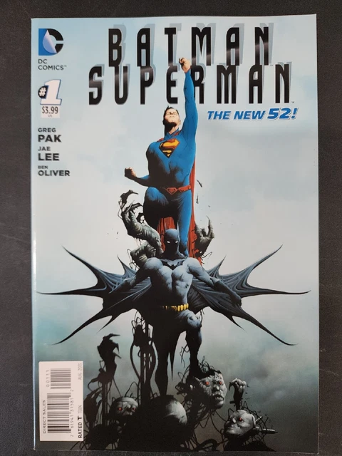 BATMAN/SUPERMAN (2013 Series) #1 NEWSSTAND Near Mint Comics Book