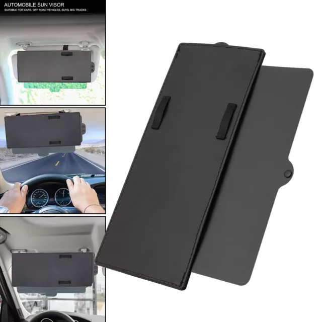 Universal Car Sun Visor Shade Extender Visor Shield Anti-Glare Side Extension