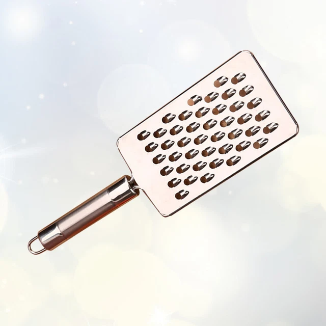 Cocina Multifunción Rallador Acero Inoxidable Rábano Y Raspador Patata (Plata)