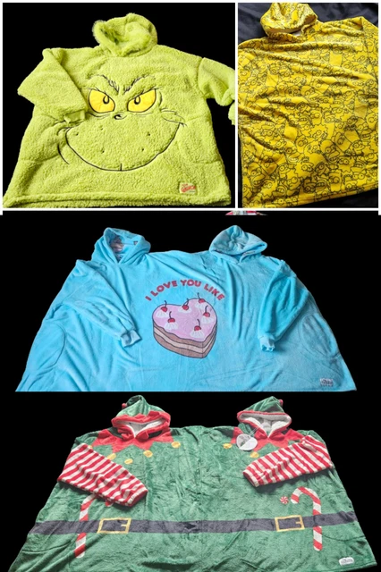 SNUDDIE PRIMARK Mens Womens pyjamas fleece BUDDIE ONE SIZE