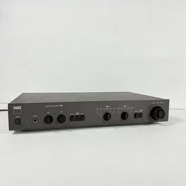 Préamplificateur Stéréo Vintage CANTON EC-P1 - High End Allemand - Fini Analog - Fonctionnel