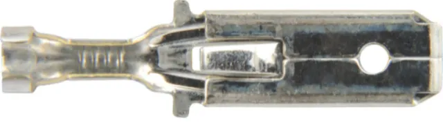 Pin 0.75-1.5mm² (10 Stück !) passend für AMP Tyco brass terminal B:crimp 0.75-1.