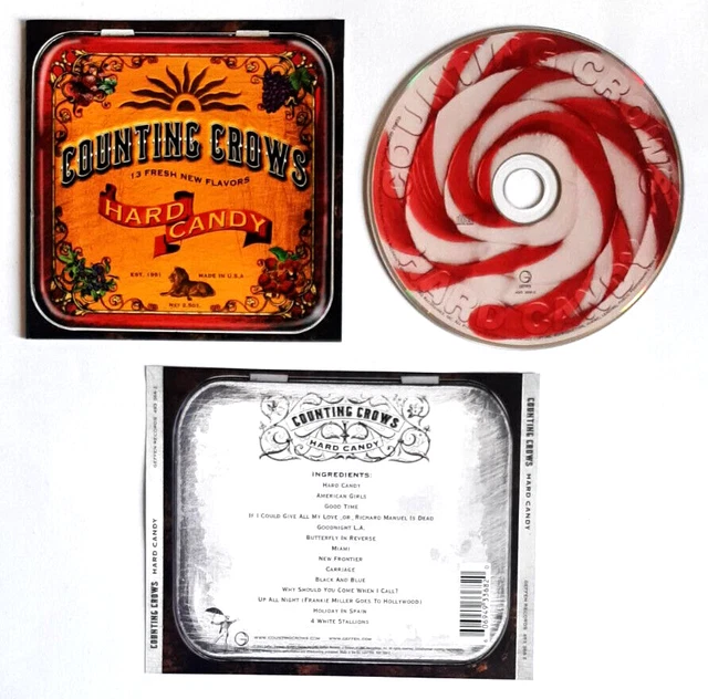 CD COUNTING CROWS Hard Candy Rock Soft Music Europe 2003 Compact Disc